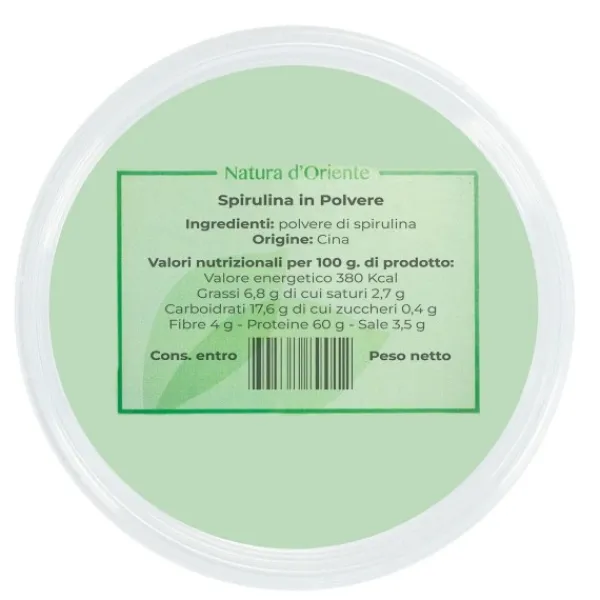Natura d'Oriente Alga Spirulina in polvere