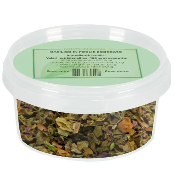 Natura d'Oriente Basilico in Foglie Essiccato