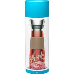 Natura d'Oriente Caraffa in vetro con infusore in acciaio