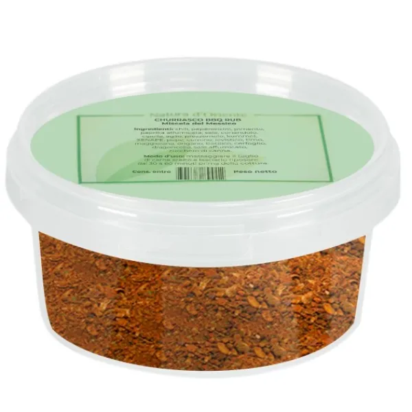 Natura d'Oriente Churrasco BBQ Rub Miscela del Messico