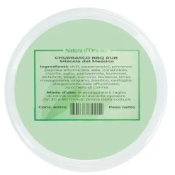 Natura d'Oriente Churrasco BBQ Rub Miscela del Messico