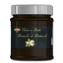 Natura d'Oriente Crema spalmabile bio cacao con granella di pistacchi 200g