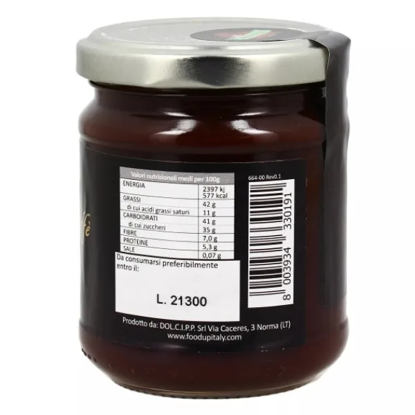 Natura d'Oriente Crema spalmabile bio fondente con granella di caffè 200g