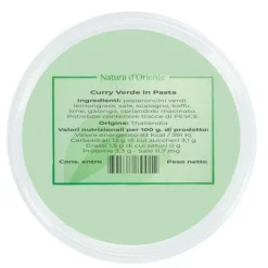 Natura d'Oriente Curry verde thailandese in pasta
