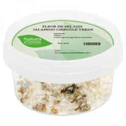 Natura d'Oriente Fleur de Sel con Jalapeno Chipotle verde