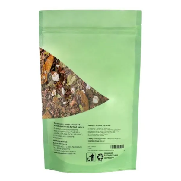 Natura d'Oriente Infuso canapa e cacao