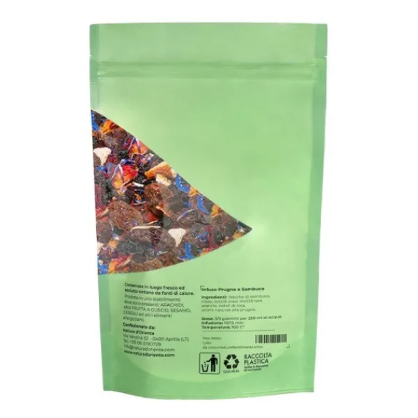 Natura d'Oriente Infuso prugna e sambuco