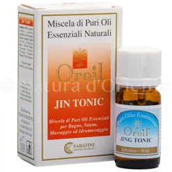 Natura d'Oriente Jin Tonic Miscela di Oli Essenziali 10 ml