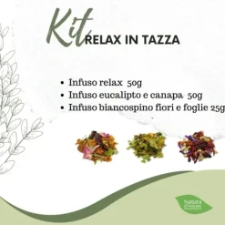 Natura d'Oriente Kit Degustazione Relax in Tazza