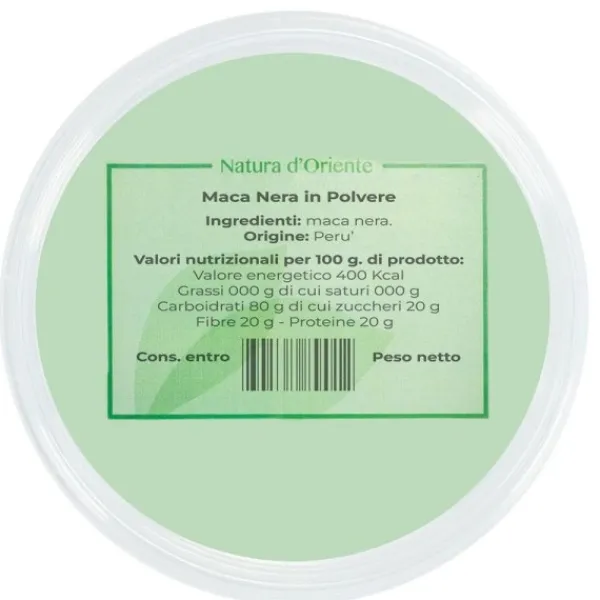 Natura d'Oriente Maca Nera in Polvere