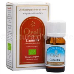 Natura d'Oriente Olio Essenziale di Cannella Bio - 10 Ml
