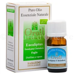 Natura d'Oriente Olio Essenziale di Eucalipto critrato bio 10 Ml