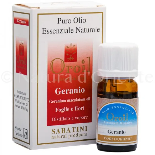 Natura d'Oriente Olio Essenziale di Geranio 10 Ml