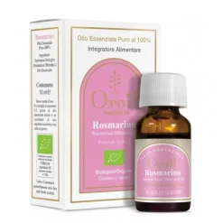 Natura d'Oriente Olio Essenziale di Rosmarino Bio 10 Ml - Uso Alimentare