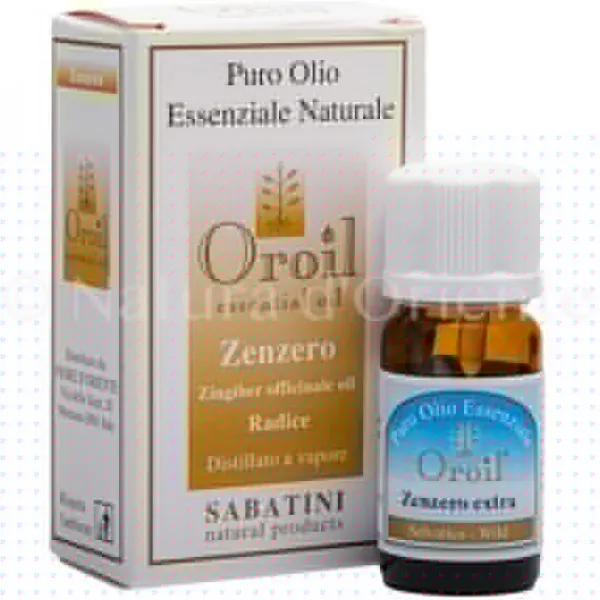 Natura d'Oriente Olio essenziale di zenzero 10 Ml