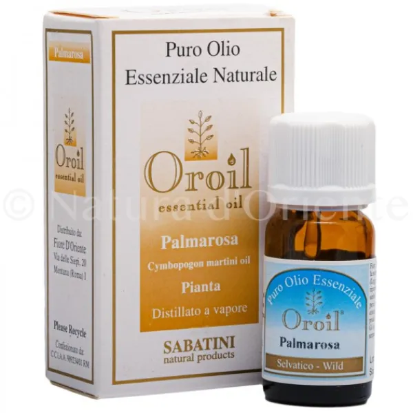 Natura d'Oriente Palmarosa Olio Essenziale 10 Ml