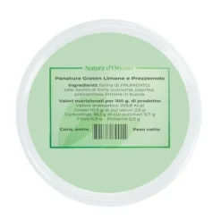 Natura d'Oriente Panatura graten limone e rosmarino