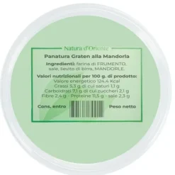 Natura d'Oriente Panatura Graten Mandorla