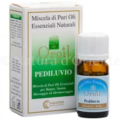 Natura d'Oriente Pediluvio Miscela di Oli Essenziali 10 ml