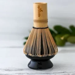 Natura d'Oriente Porta frustino Chasen Matcha in porcellana