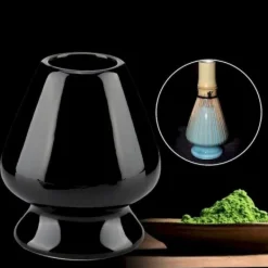 Natura d'Oriente Porta frustino Chasen Matcha in porcellana