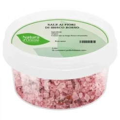 Natura d'Oriente Sale ai fiori di ibisco rosso