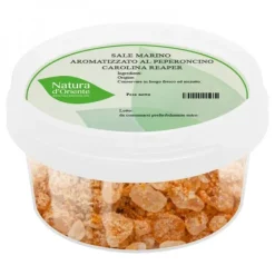Natura d'Oriente Sale marino aromatizzato al peperoncino Carolina Reaper