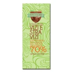 Natura d'Oriente Tavoletta Bio di Cioccolato Extrafondente 50g (SENZA GLUTINE)