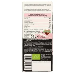 Natura d'Oriente Tavoletta bio di cioccolato extra fondente 85% con pepe rosa 50g