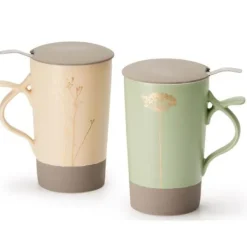 Natura d'Oriente Tazza in ceramica Piuma