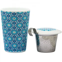 Natura d'Oriente Tazza in porcellana mosaico