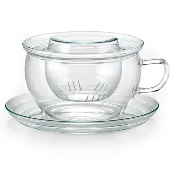 Natura d'Oriente Tazza in vetro con filtro