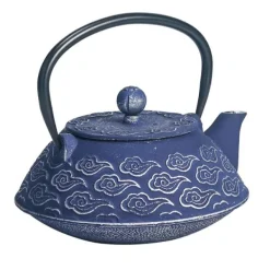 Natura d'Oriente Teiera in Ghisa Nebbia Blu