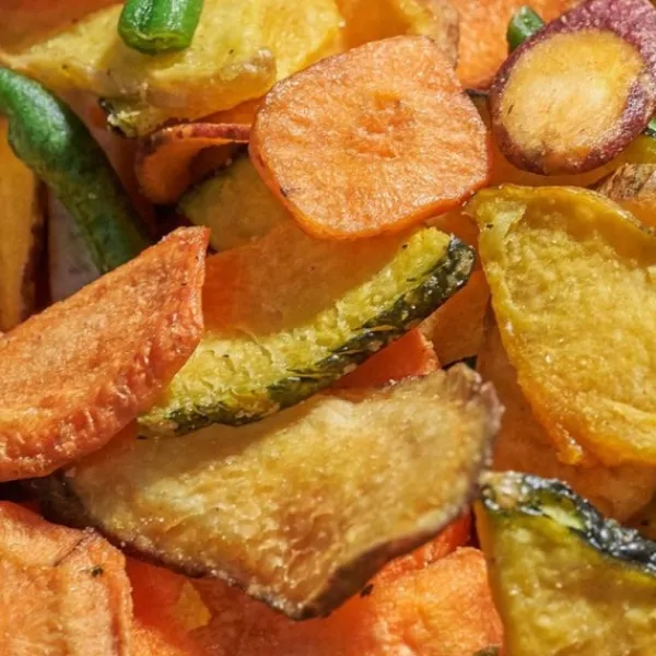Natura d'Oriente Verdure vegetali chips disidratate
